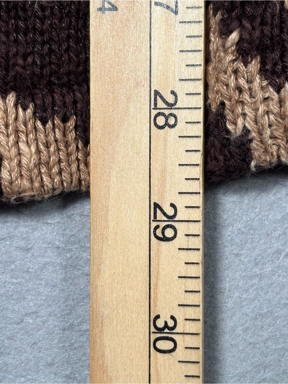 Lauren Ralph Lauren Hand Knit Cardigan Womens Small Zebra Print Linen Blend - Picture 7 of 7